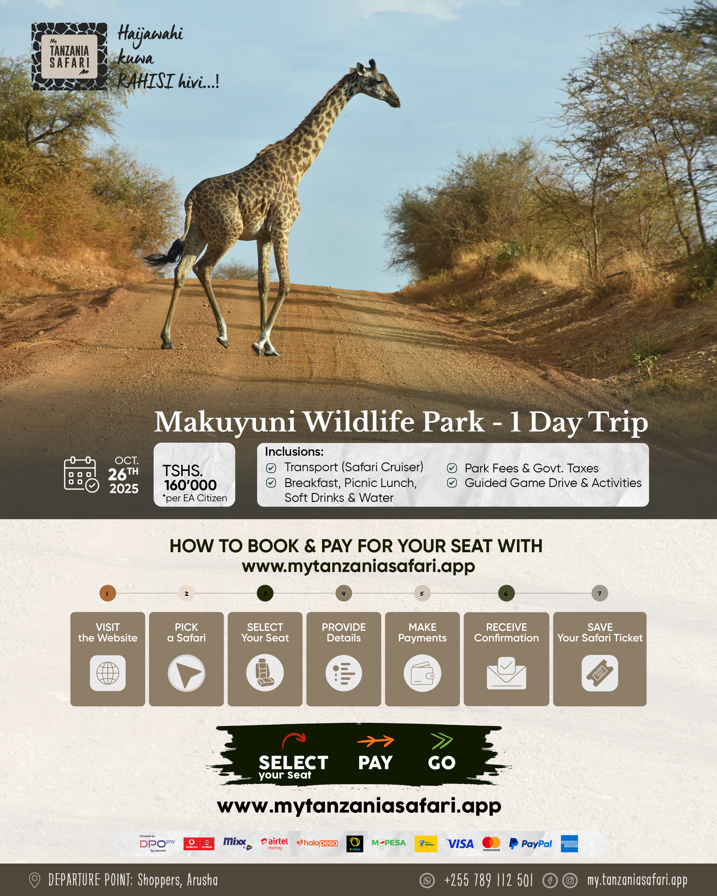 Tembelea Hifadhi Mpya ya Makuyuni