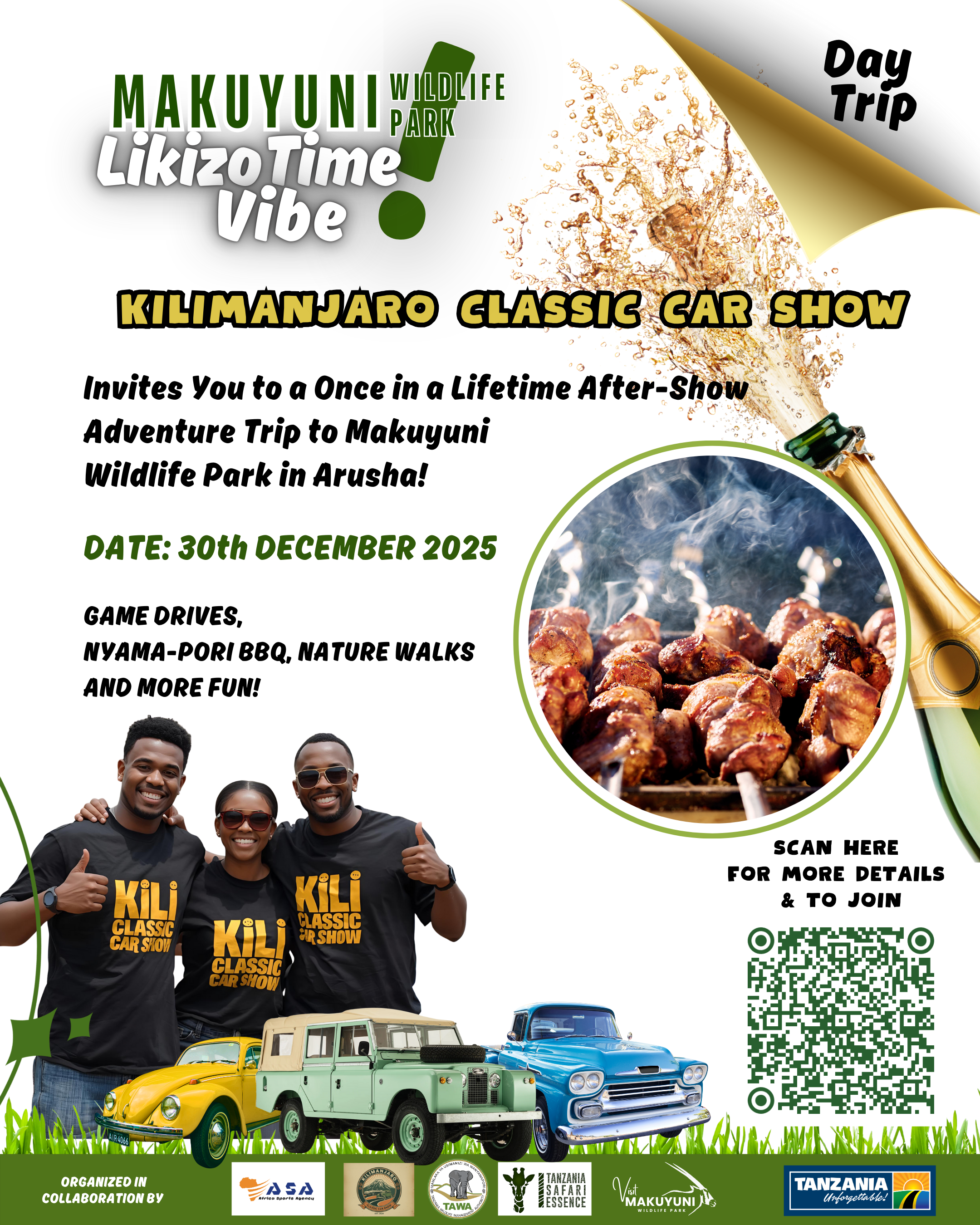 Kilimanjaro Classic Car Show - Makuyuni Wildlife Park Adventure Trip