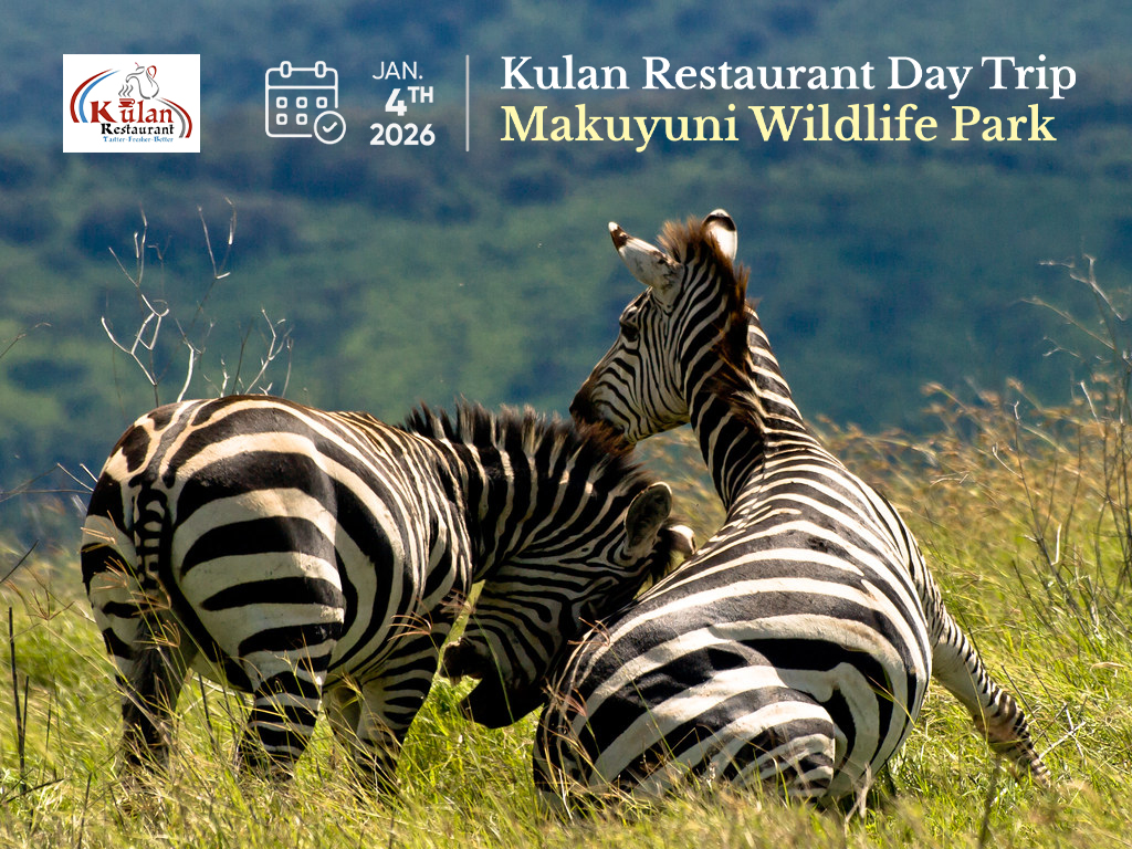 KULAN RESTAURANT - Safari ya Mwaka Mpya 2026 - Makuyuni Wildlife Park