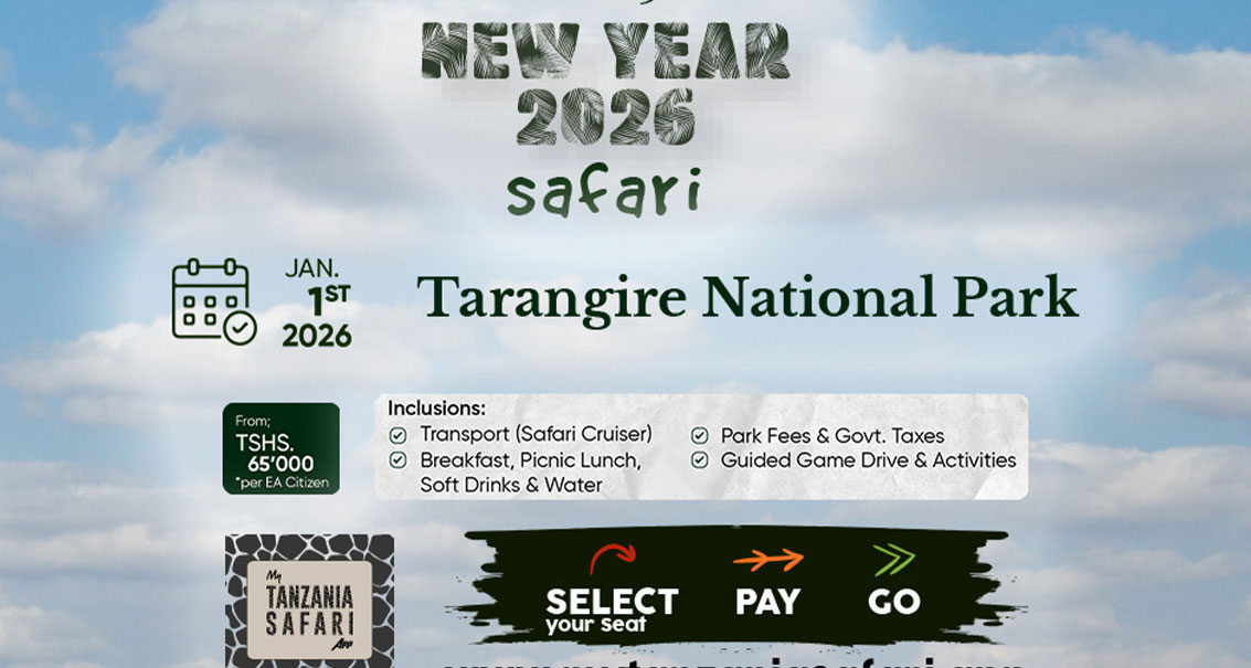 Happy New Year 2026 Day Trip - Tarangire National Park