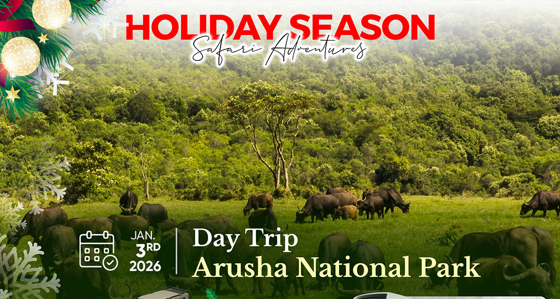 Sat. Jan 3rd Day Trip - Arusha National Park (from Moshi)