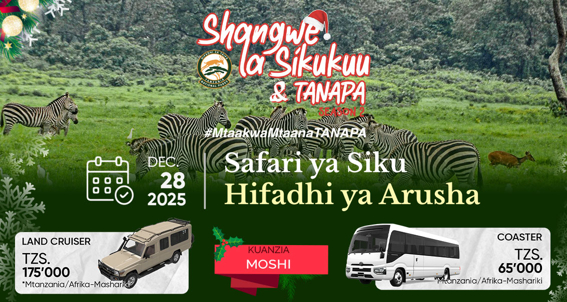Safari ya Siku 1 - Hifadhi ya Taifa ya Arusha (kutokea Moshi)