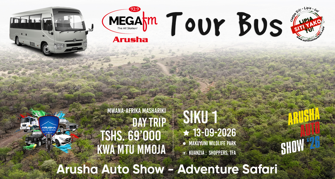 Mega FM Tour Bus - Arusha Auto Show 2026